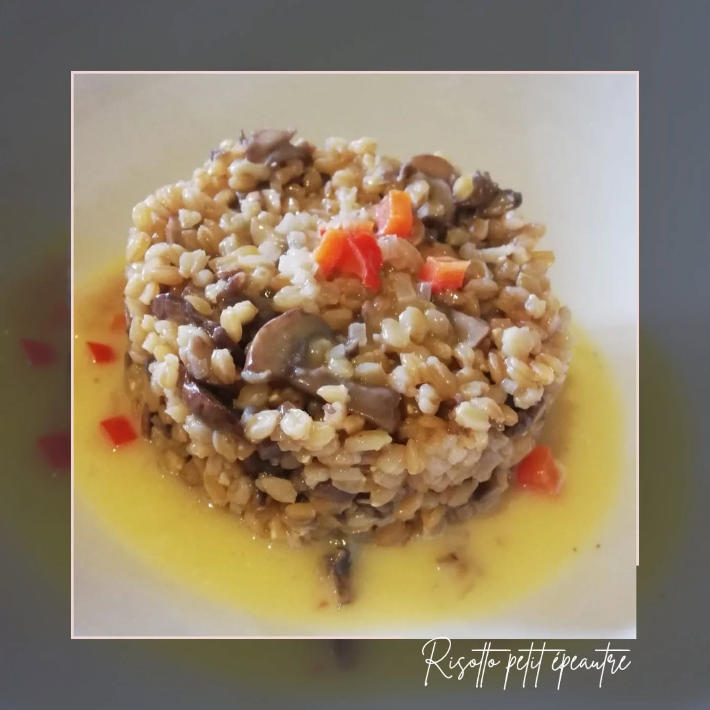 🍽️ RISOTTO PETIT ÉPEAUTRE 🍽️

Simple et efficace. Petit épeautre, beurre, muscadet, champignons de Paris, bolet...

Et un petit beurre blanc nantais.

-
#risotto #petitepeautre #champignons #lesartsatable #saintfulgent