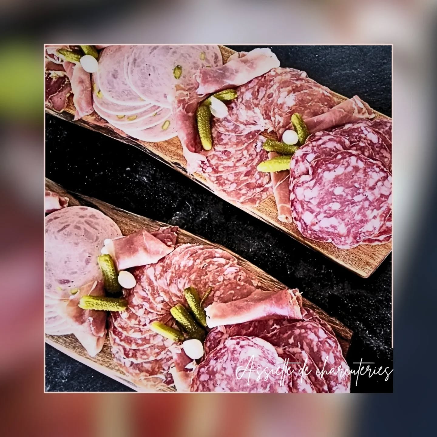 🐷 ASSIETTE DE CHARCUTERIES 🐷
Pour vos apéros, rien de tel que quelques planches de charcuteries (mortadelle, jambons divers, salami, viandes séchées...)
-
#planchecharcuterie #plancheapero #charcuterie #lesartsatable #saintfulgent